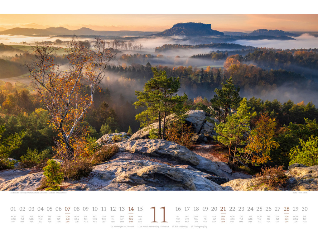 Weitere Ansicht: Harmonie Kalender 2027 | Ackermann Kunstverlag GmbH