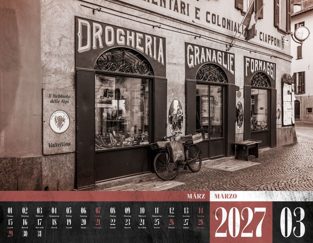 Weitere Ansicht: La Dolce Vita Kalender 2027 | Italienische Lebensart | Ackermann Kunstverlag GmbH