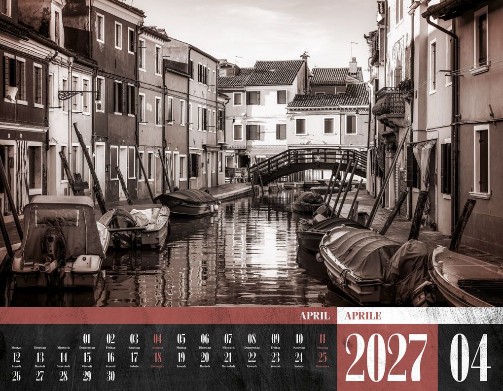Weitere Ansicht: La Dolce Vita Kalender 2027 | Italienische Lebensart | Ackermann Kunstverlag GmbH
