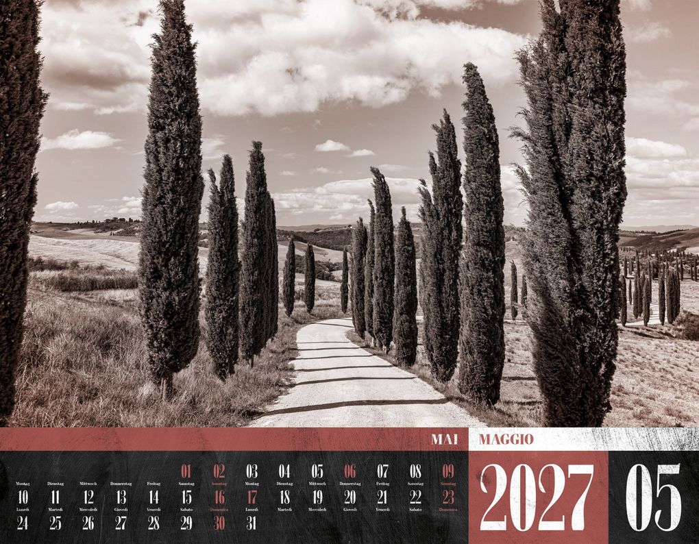 Weitere Ansicht: La Dolce Vita Kalender 2027 | Italienische Lebensart | Ackermann Kunstverlag GmbH
