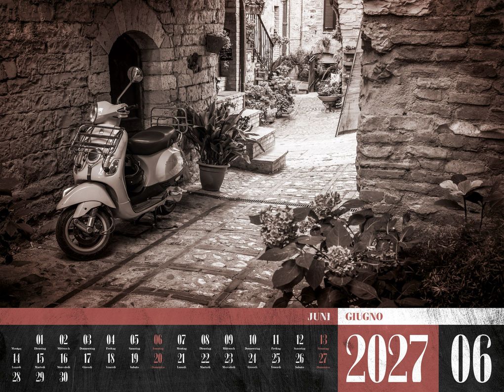 Weitere Ansicht: La Dolce Vita Kalender 2027 | Italienische Lebensart | Ackermann Kunstverlag GmbH