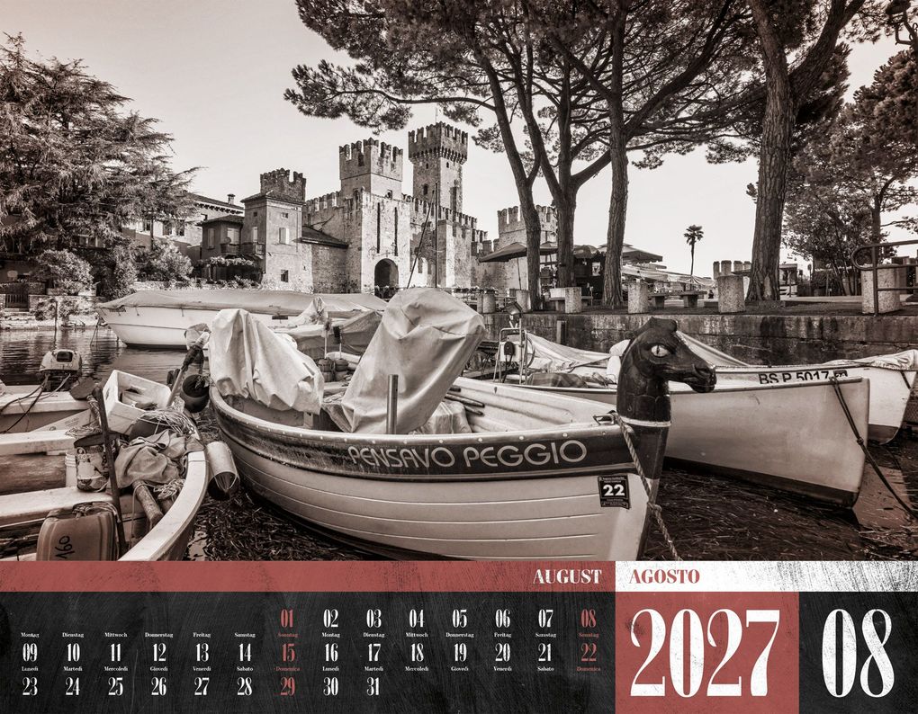 Weitere Ansicht: La Dolce Vita Kalender 2027 | Italienische Lebensart | Ackermann Kunstverlag GmbH