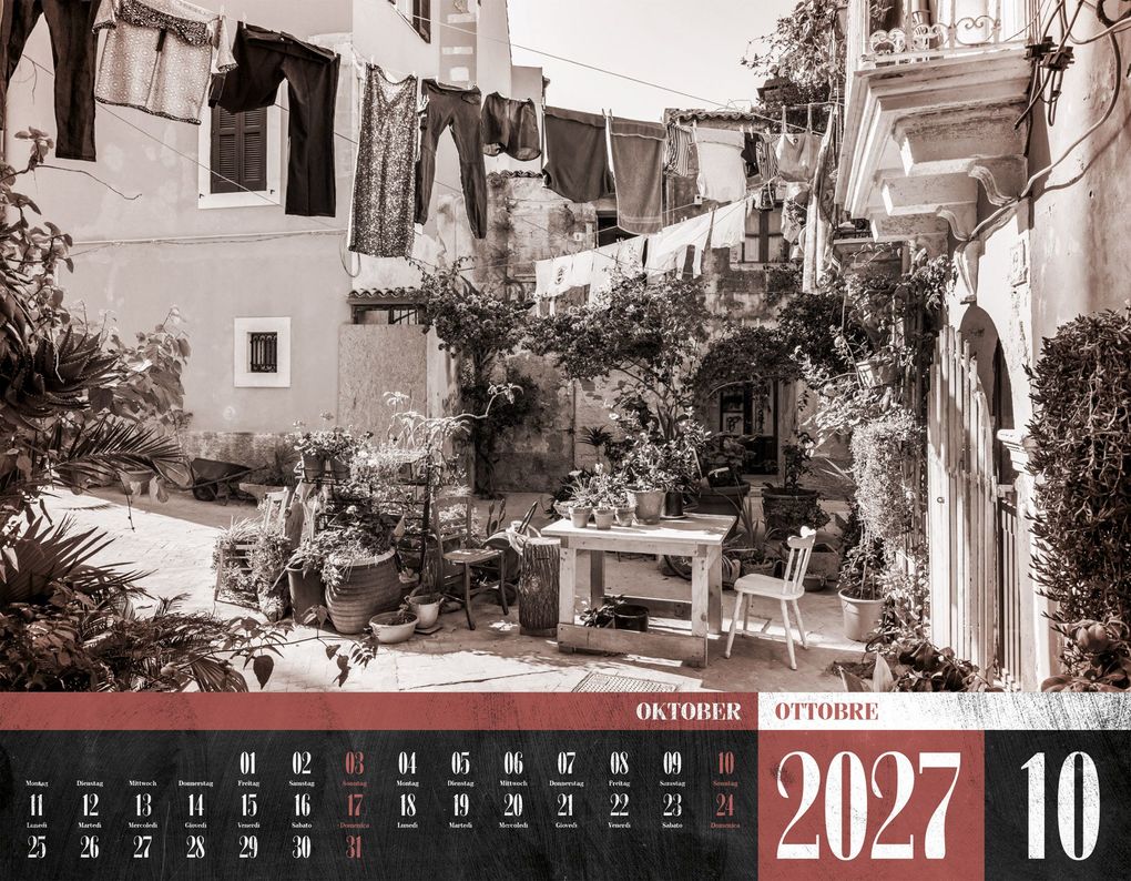 Weitere Ansicht: La Dolce Vita Kalender 2027 | Italienische Lebensart | Ackermann Kunstverlag GmbH