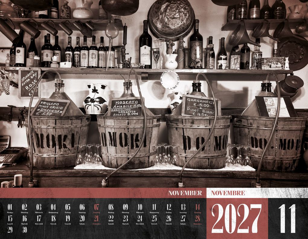 Weitere Ansicht: La Dolce Vita Kalender 2027 | Italienische Lebensart | Ackermann Kunstverlag GmbH