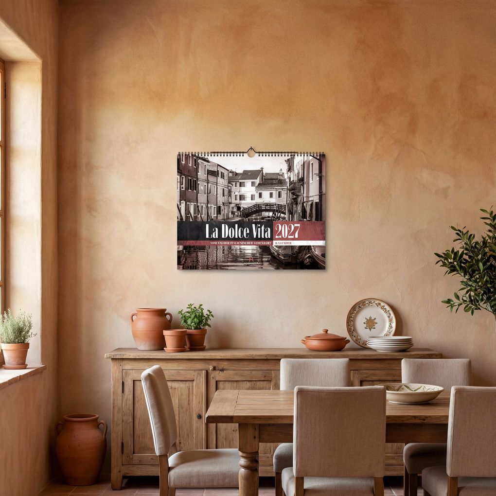 Weitere Ansicht: La Dolce Vita Kalender 2027 | Italienische Lebensart | Ackermann Kunstverlag GmbH