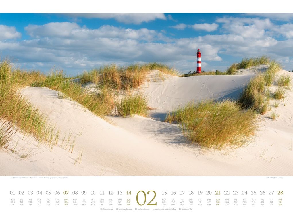 Weitere Ansicht: Tage am Meer Kalender 2027 | Ackermann Kunstverlag GmbH