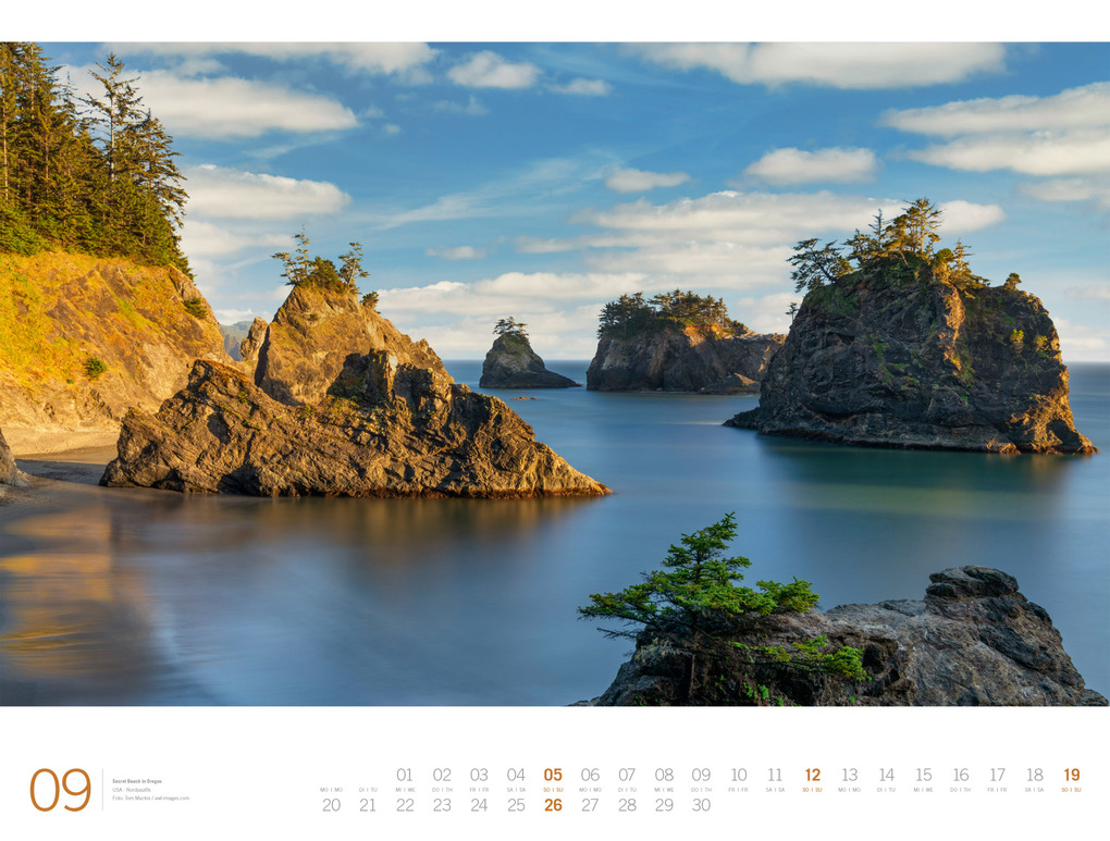 Weitere Ansicht: Meer Gallery Kalender 2027 | Ackermann Kunstverlag GmbH