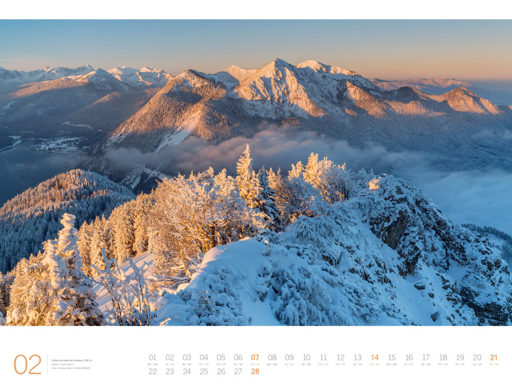Weitere Ansicht: Alpen Gallery Kalender 2027 | Ackermann Kunstverlag GmbH