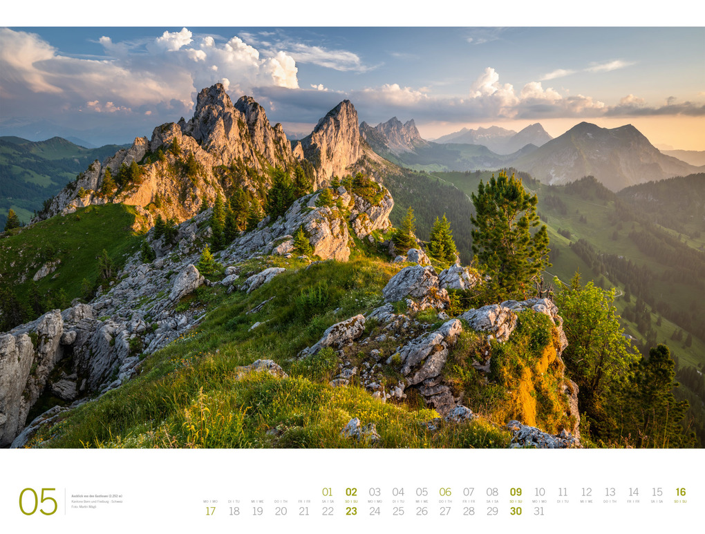 Weitere Ansicht: Alpen Gallery Kalender 2027 | Ackermann Kunstverlag GmbH