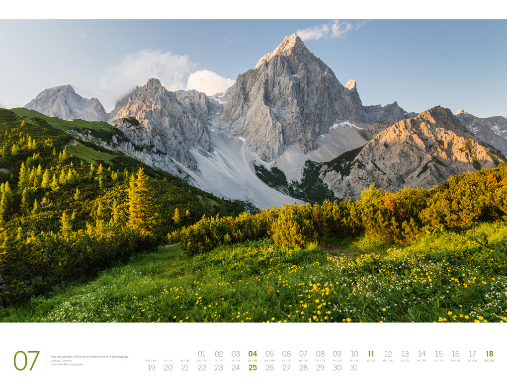 Weitere Ansicht: Alpen Gallery Kalender 2027 | Ackermann Kunstverlag GmbH