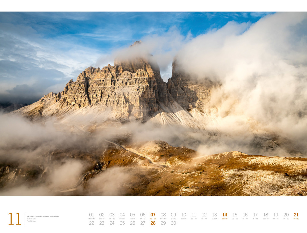 Weitere Ansicht: Alpen Gallery Kalender 2027 | Ackermann Kunstverlag GmbH