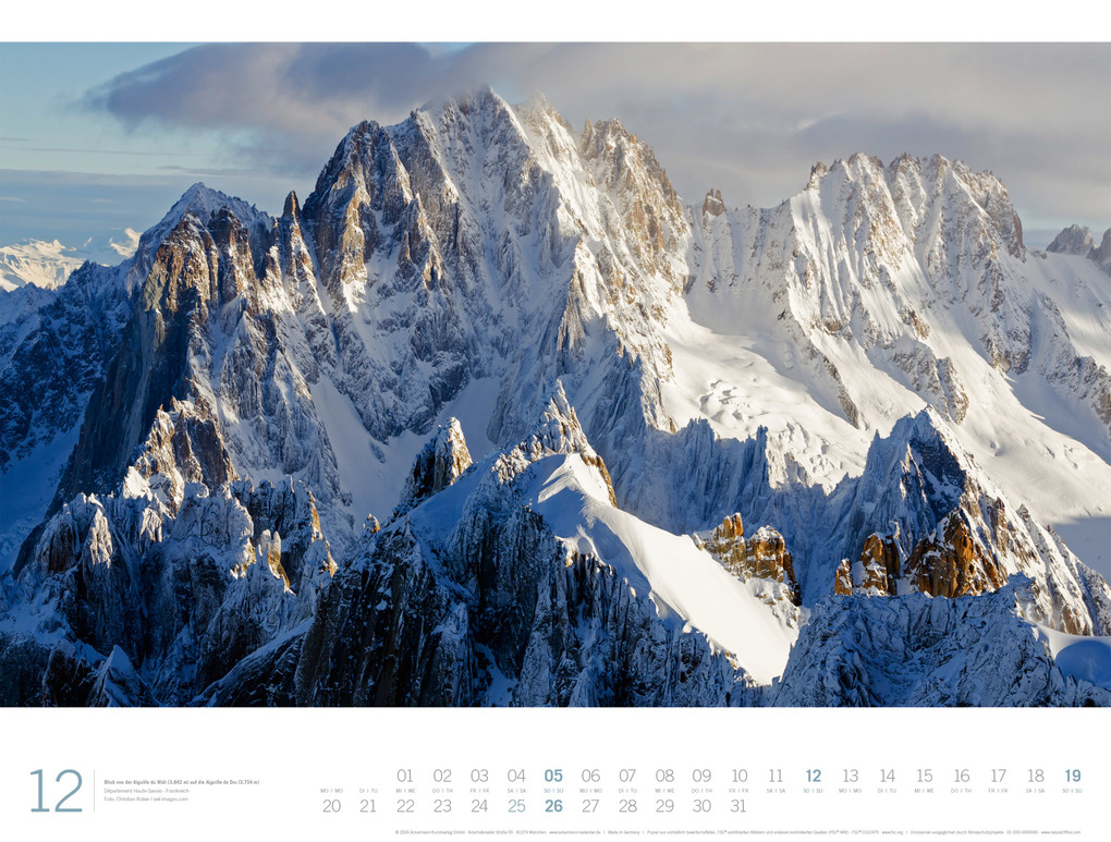Weitere Ansicht: Alpen Gallery Kalender 2027 | Ackermann Kunstverlag GmbH