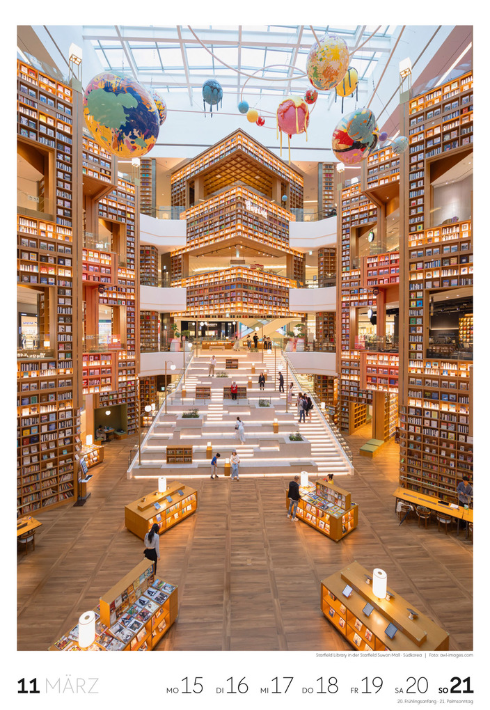 Weitere Ansicht: Reisen Wochenkalender 2027 | Ackermann Kunstverlag GmbH