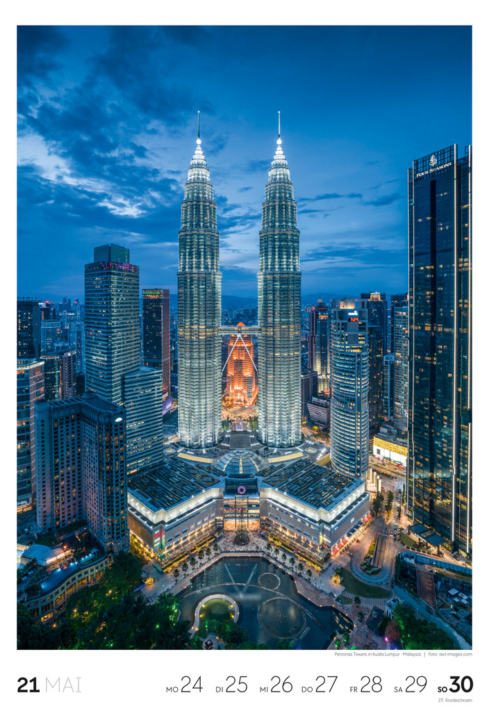 Weitere Ansicht: Reisen Wochenkalender 2027 | Ackermann Kunstverlag GmbH