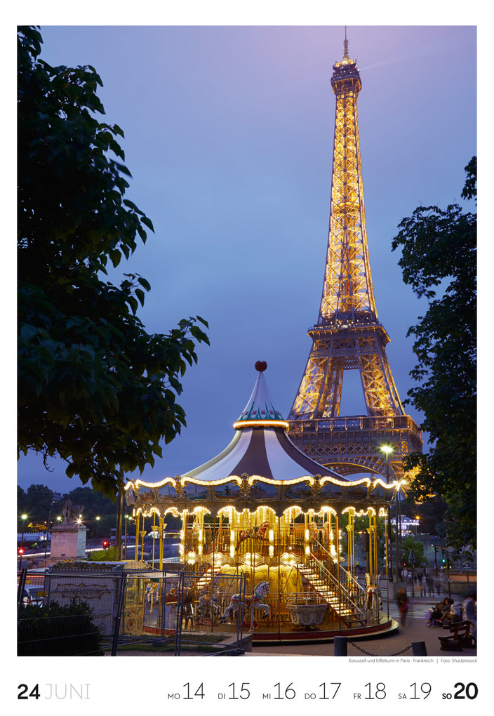 Weitere Ansicht: Reisen Wochenkalender 2027 | Ackermann Kunstverlag GmbH