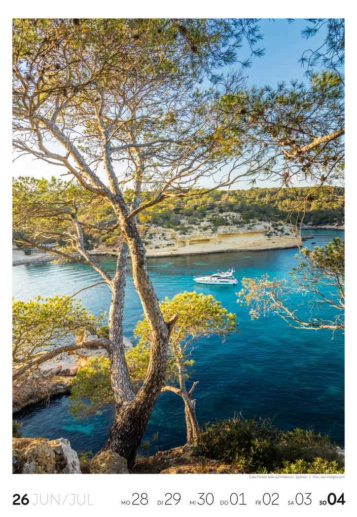 Weitere Ansicht: Reisen Wochenkalender 2027 | Ackermann Kunstverlag GmbH