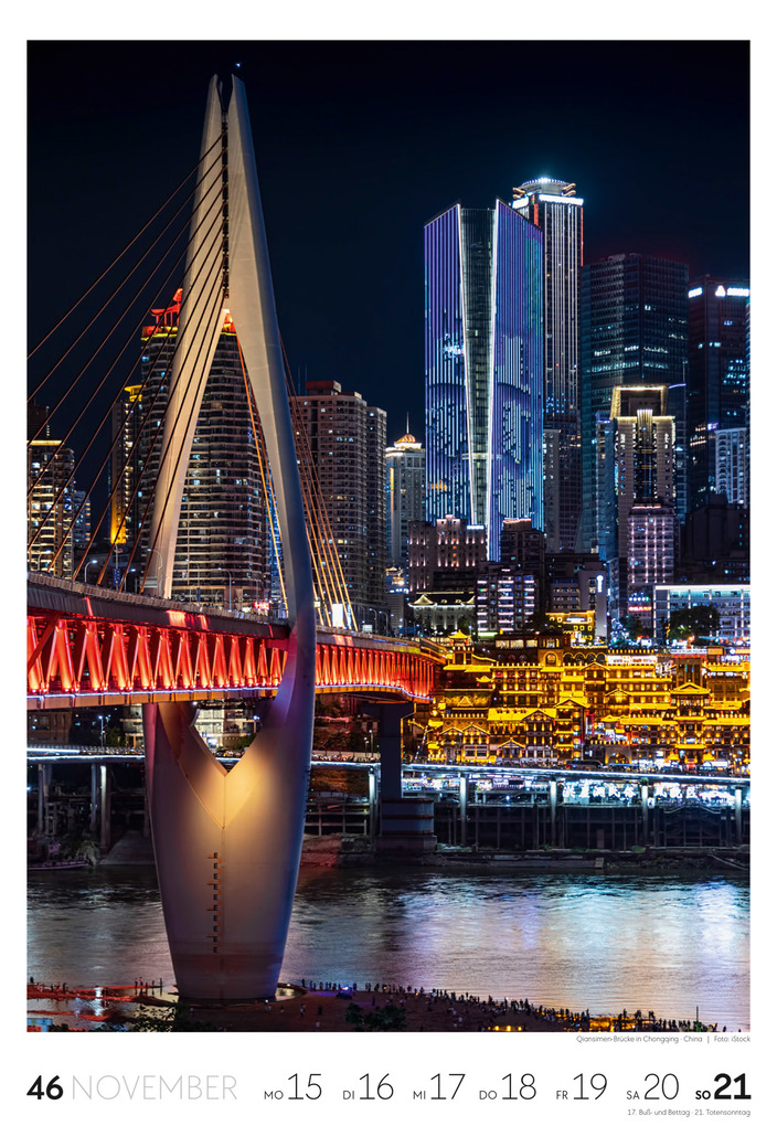 Weitere Ansicht: Reisen Wochenkalender 2027 | Ackermann Kunstverlag GmbH