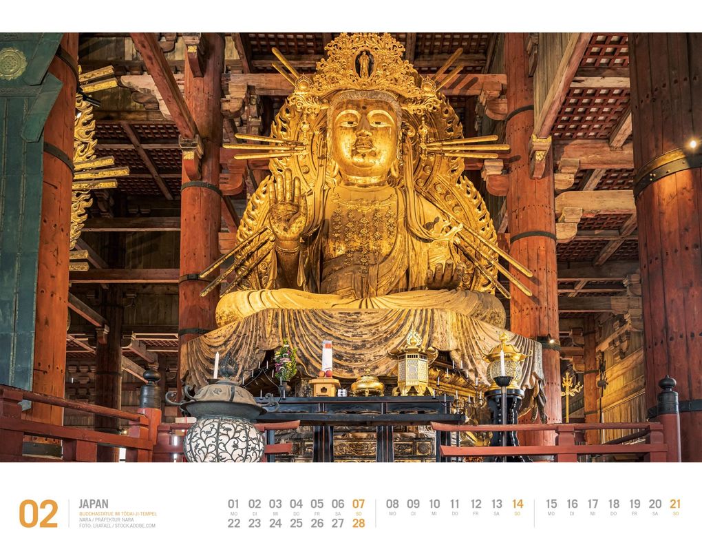 Weitere Ansicht: Japan Kalender 2027 | Unterwegs zwischen Tempeln und Schreinen | Ackermann Kunstverlag GmbH