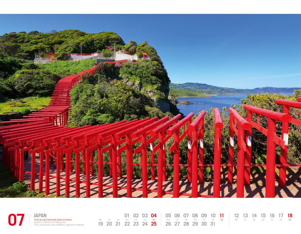 Weitere Ansicht: Japan Kalender 2027 | Unterwegs zwischen Tempeln und Schreinen | Ackermann Kunstverlag GmbH