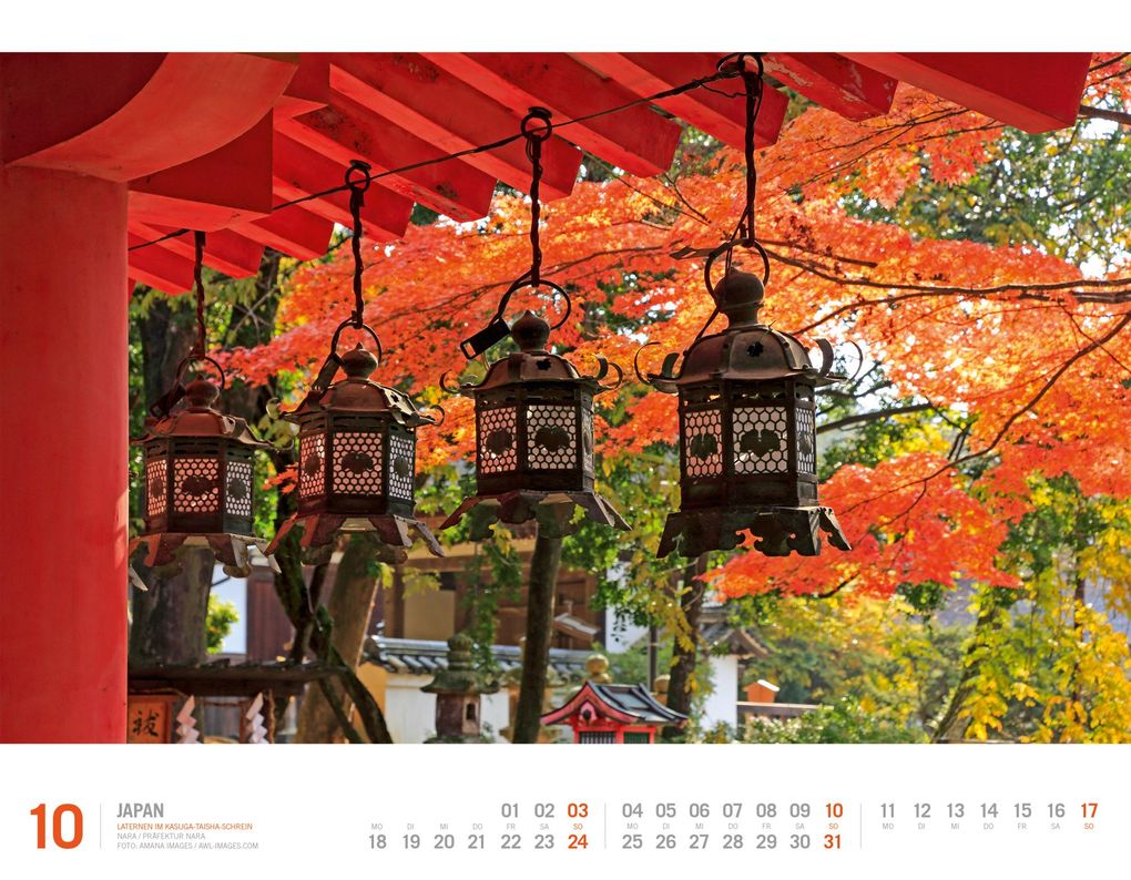 Weitere Ansicht: Japan Kalender 2027 | Unterwegs zwischen Tempeln und Schreinen | Ackermann Kunstverlag GmbH