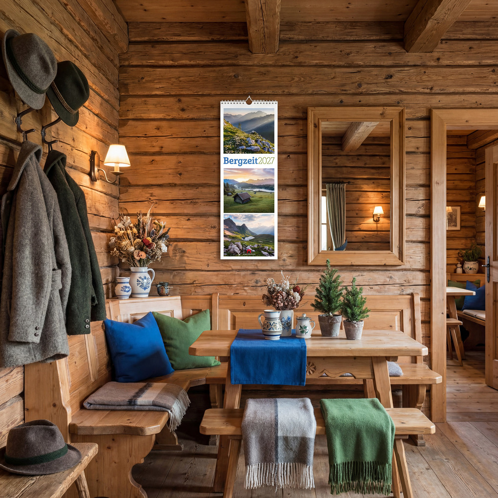 Weitere Ansicht: Bergzeit Triplet-Kalender 2027 | Ackermann Kunstverlag GmbH