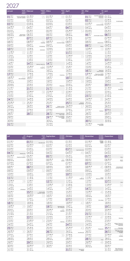 Weitere Ansicht: Zauber des Waldes Kalender 2027 - 30x30 - Art12 | Ackermann Kunstverlag GmbH