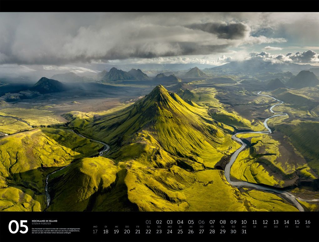 Weitere Ansicht: Nordische Welten Signature Kalender 2027 | Stefan Forster, Ackermann Kunstverlag GmbH