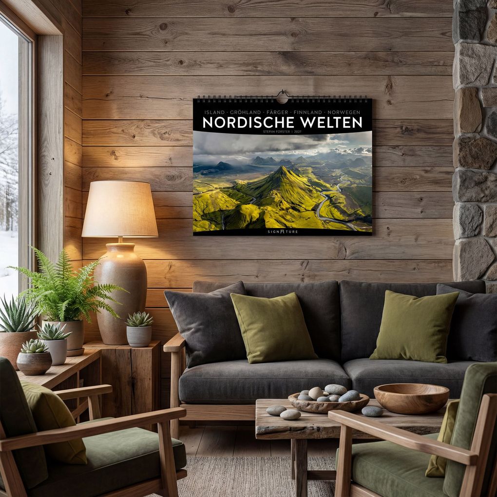 Weitere Ansicht: Nordische Welten Signature Kalender 2027 | Stefan Forster, Ackermann Kunstverlag GmbH