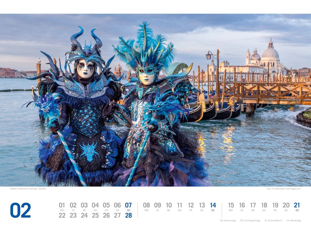 Weitere Ansicht: Italien ReiseLust Kalender 2027 | von Venedig bis Sizilien | Ackermann Kunstverlag GmbH