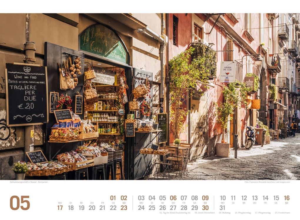 Weitere Ansicht: Italien ReiseLust Kalender 2027 | von Venedig bis Sizilien | Ackermann Kunstverlag GmbH