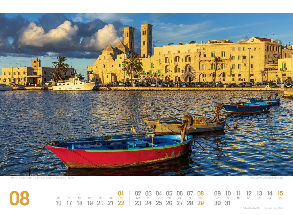 Weitere Ansicht: Italien ReiseLust Kalender 2027 | von Venedig bis Sizilien | Ackermann Kunstverlag GmbH