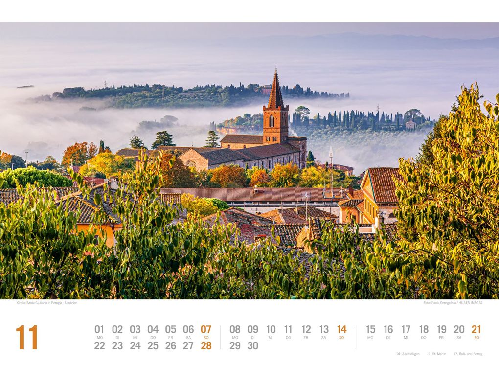 Weitere Ansicht: Italien ReiseLust Kalender 2027 | von Venedig bis Sizilien | Ackermann Kunstverlag GmbH