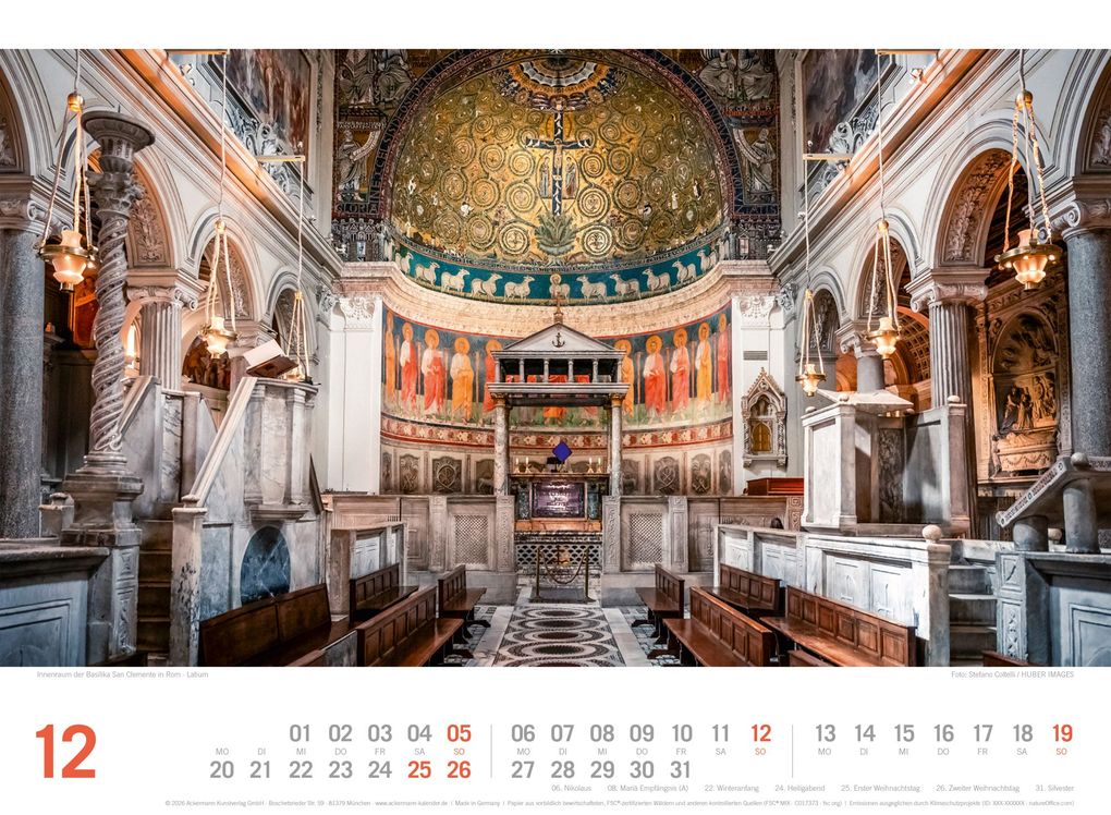 Weitere Ansicht: Italien ReiseLust Kalender 2027 | von Venedig bis Sizilien | Ackermann Kunstverlag GmbH