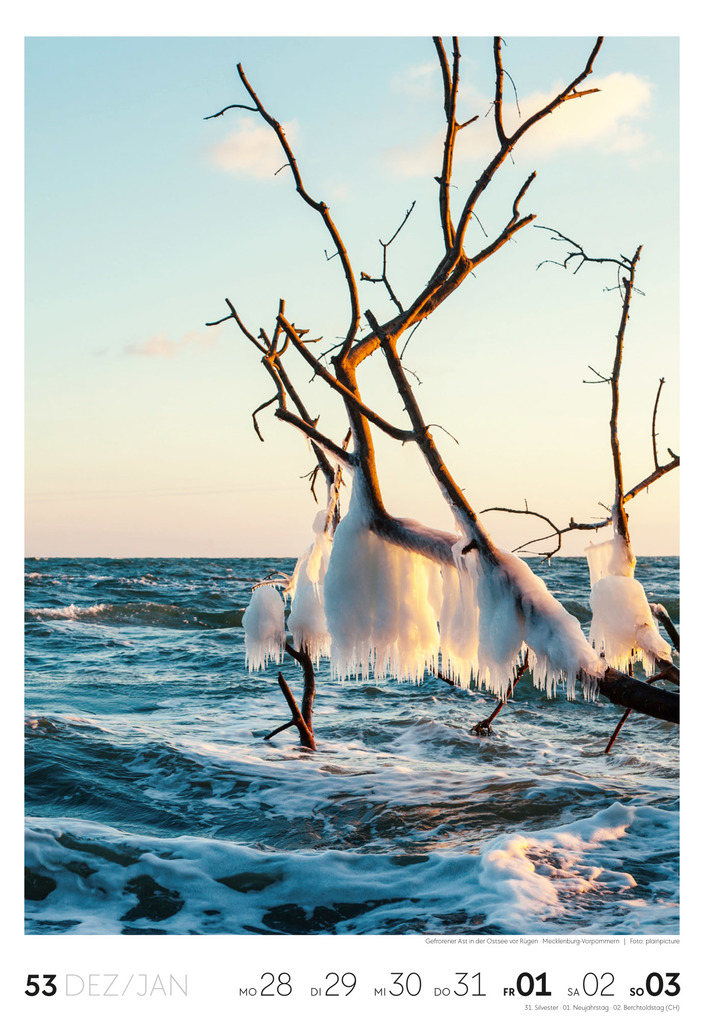 Weitere Ansicht: Küste Wochenkalender 2027 | Ackermann Kunstverlag GmbH