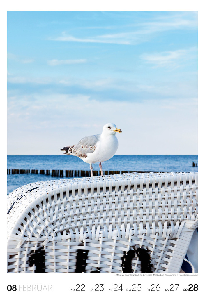 Weitere Ansicht: Küste Wochenkalender 2027 | Ackermann Kunstverlag GmbH