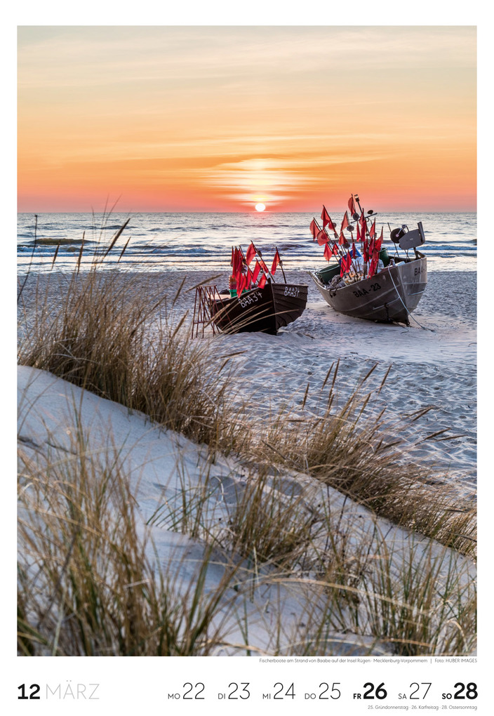 Weitere Ansicht: Küste Wochenkalender 2027 | Ackermann Kunstverlag GmbH