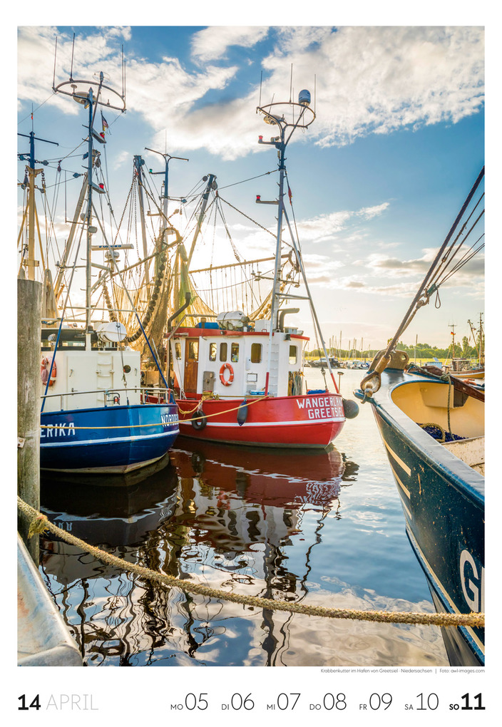 Weitere Ansicht: Küste Wochenkalender 2027 | Ackermann Kunstverlag GmbH