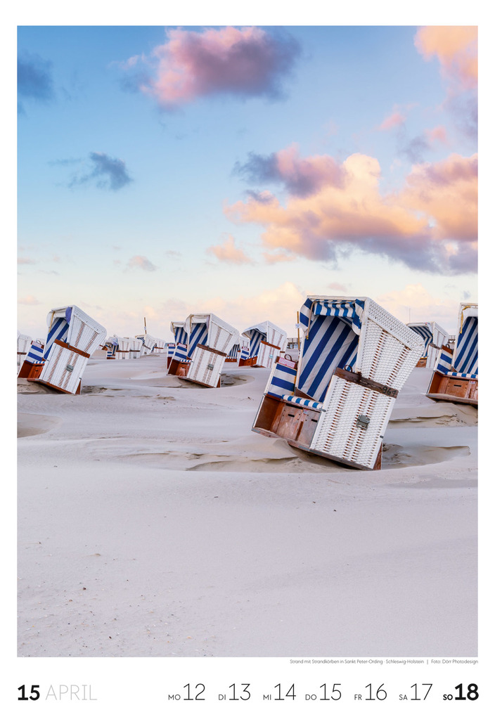 Weitere Ansicht: Küste Wochenkalender 2027 | Ackermann Kunstverlag GmbH