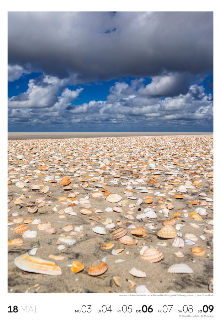 Weitere Ansicht: Küste Wochenkalender 2027 | Ackermann Kunstverlag GmbH