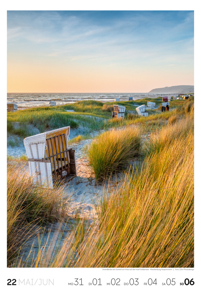 Weitere Ansicht: Küste Wochenkalender 2027 | Ackermann Kunstverlag GmbH