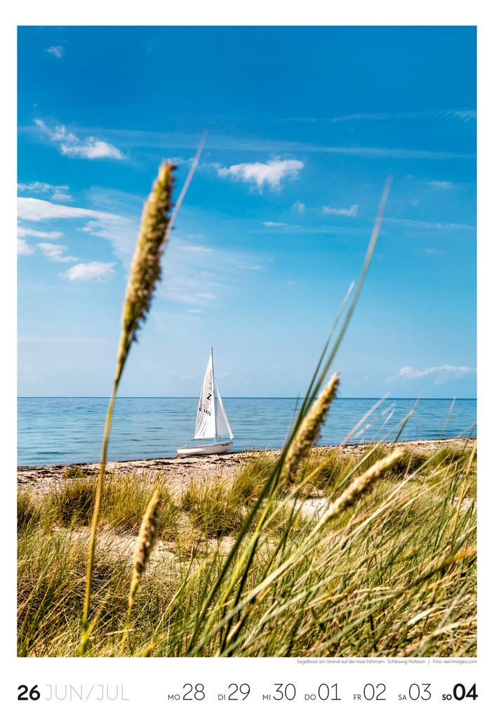 Weitere Ansicht: Küste Wochenkalender 2027 | Ackermann Kunstverlag GmbH