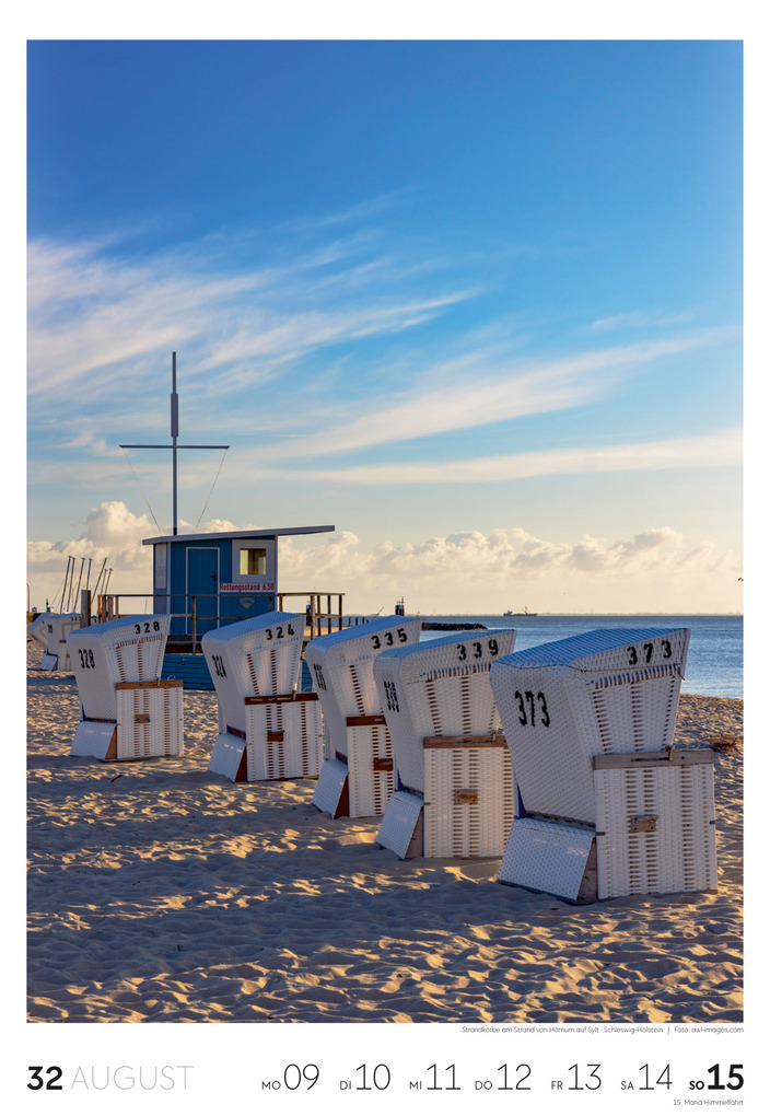 Weitere Ansicht: Küste Wochenkalender 2027 | Ackermann Kunstverlag GmbH