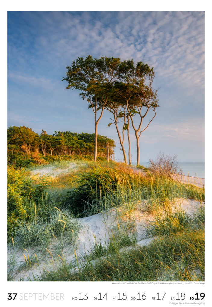 Weitere Ansicht: Küste Wochenkalender 2027 | Ackermann Kunstverlag GmbH