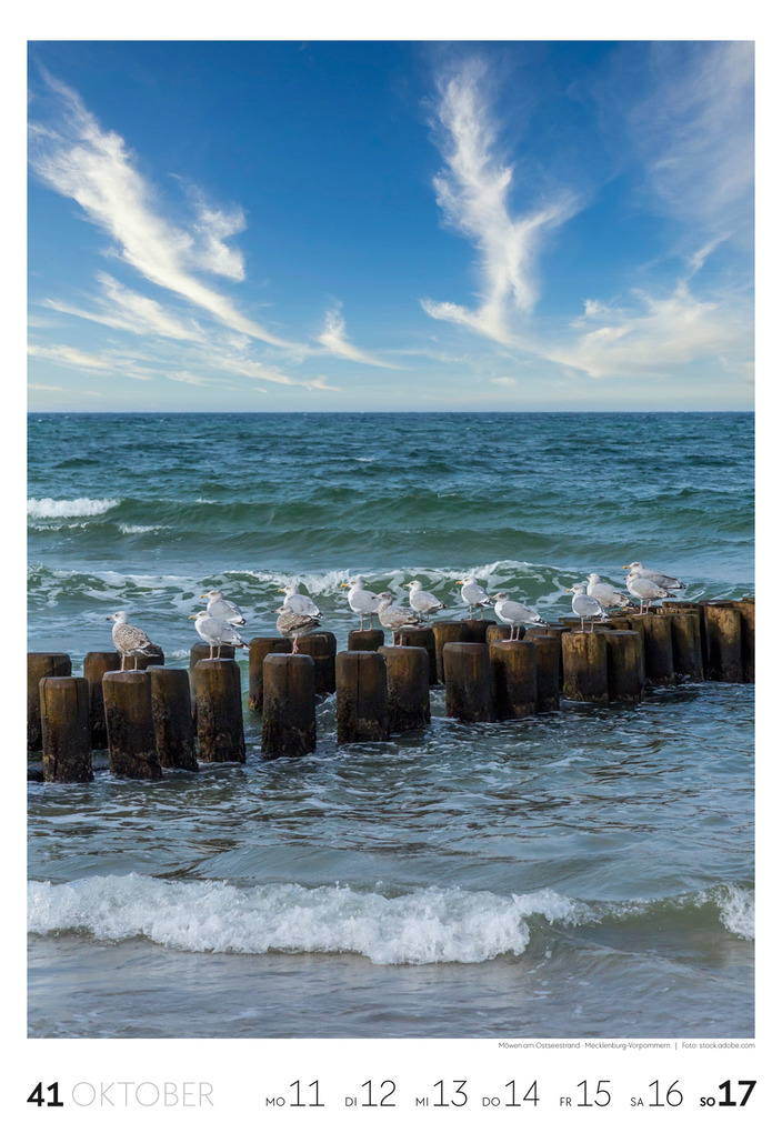 Weitere Ansicht: Küste Wochenkalender 2027 | Ackermann Kunstverlag GmbH