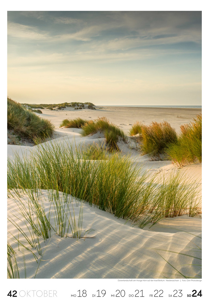 Weitere Ansicht: Küste Wochenkalender 2027 | Ackermann Kunstverlag GmbH