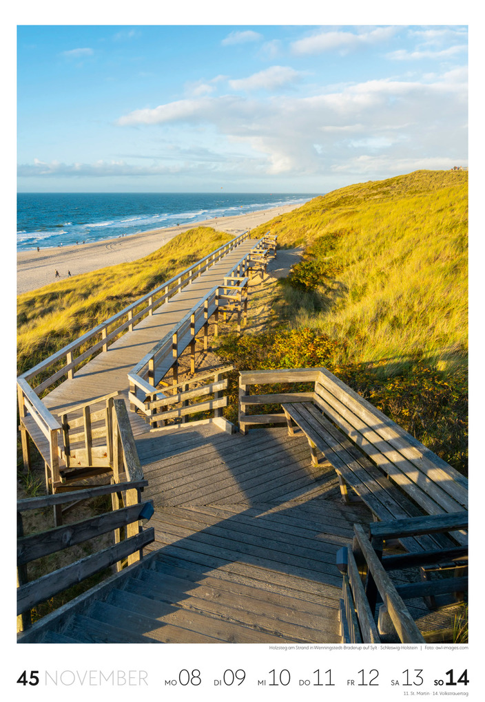 Weitere Ansicht: Küste Wochenkalender 2027 | Ackermann Kunstverlag GmbH