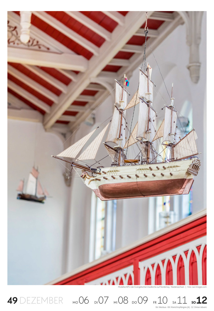 Weitere Ansicht: Küste Wochenkalender 2027 | Ackermann Kunstverlag GmbH