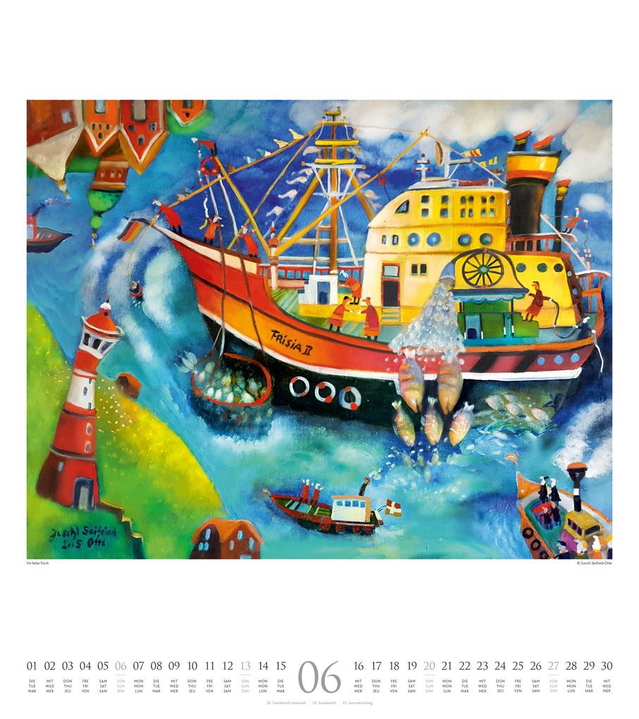 Weitere Ansicht: Naive Malerei Kalender 2027 | Ackermann Kunstverlag GmbH
