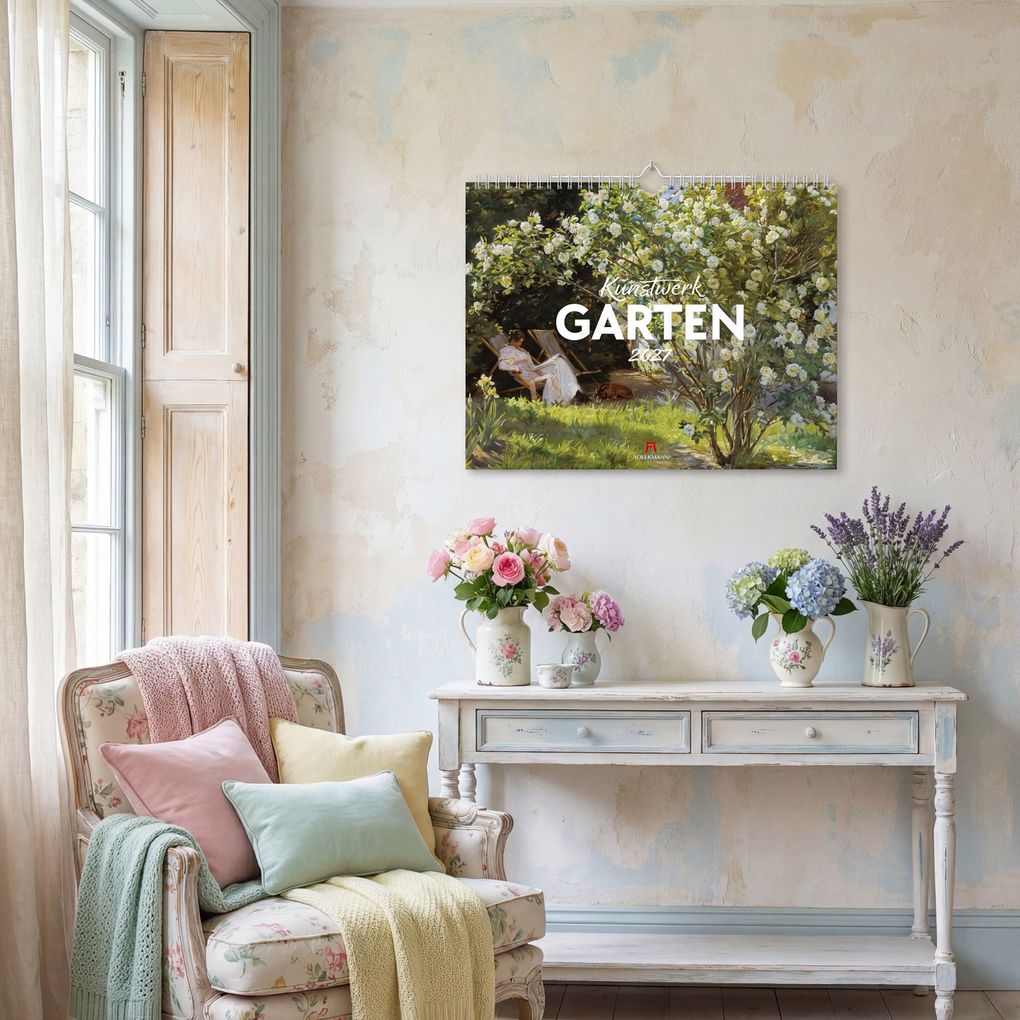 Weitere Ansicht: Kunstwerk Garten Kalender 2027 | Ackermann Kunstverlag GmbH