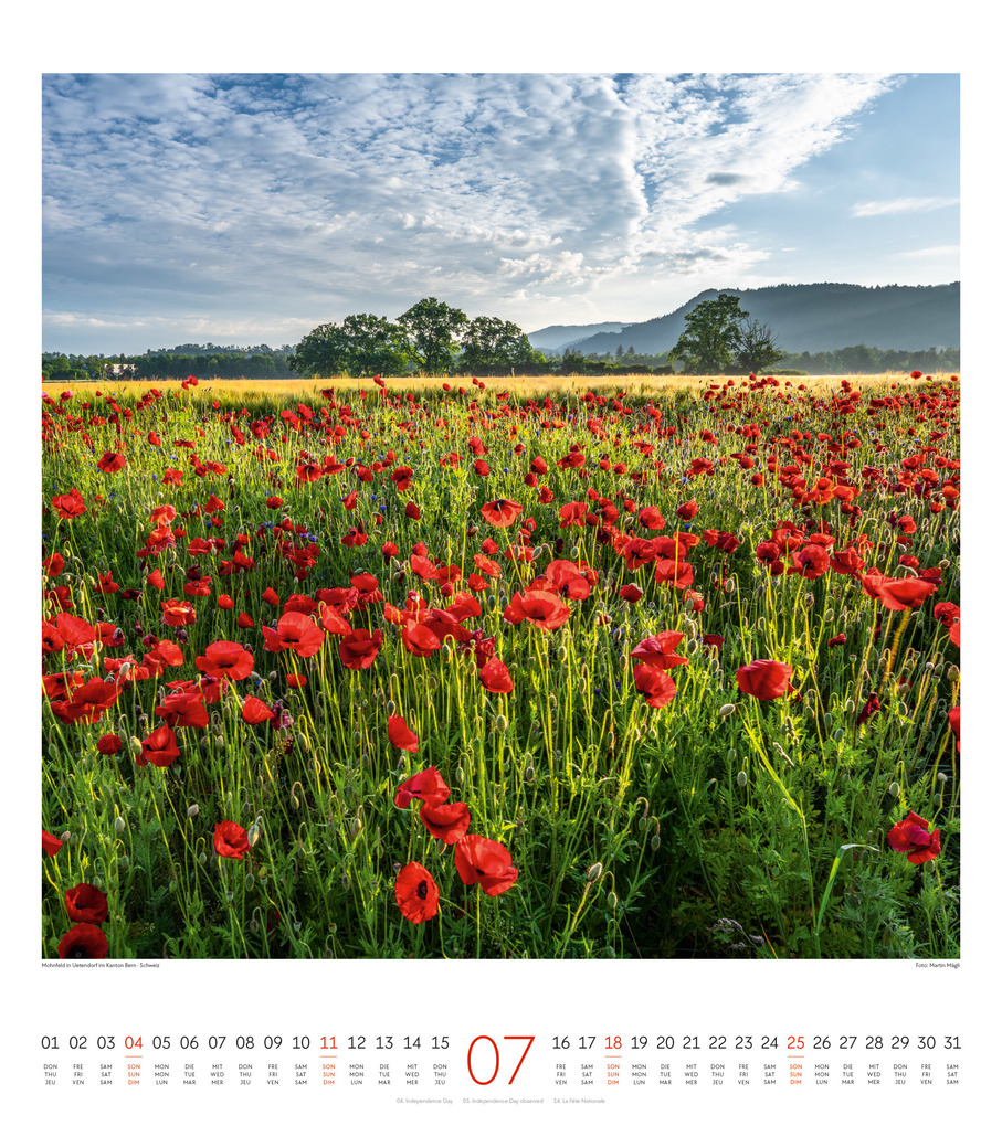 Weitere Ansicht: Lichtblicke Kalender 2027 | Ackermann Kunstverlag GmbH